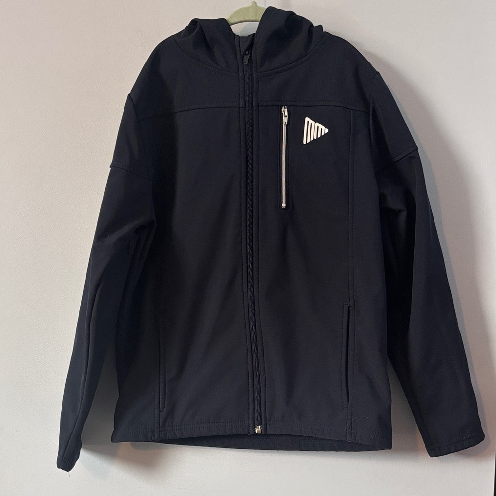 Mick Mack Blue Zip-Up Hoodie